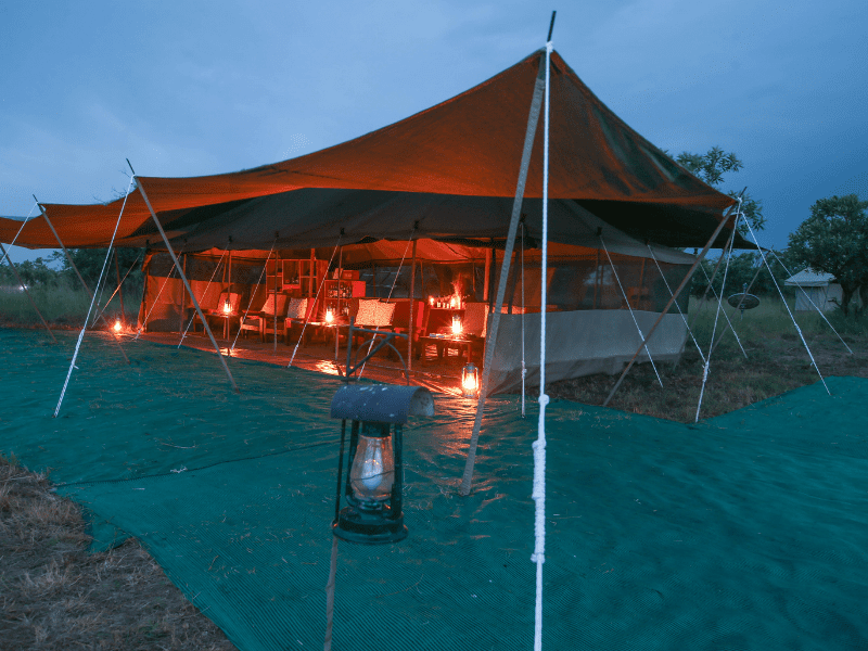 Serengeti North Wilderness Camp Dining Tent