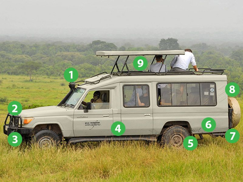 Wild Frontiers Uganda - Vehicles